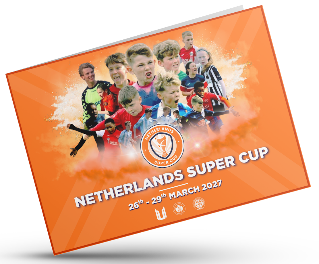 Netherlands Super Cup 2027 brochure cover